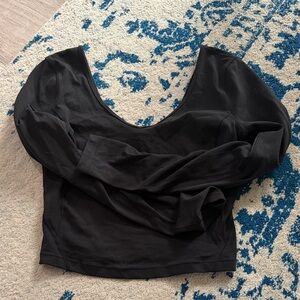 Elegant Black Women's Top